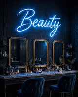 Beauty · LED Neon — Blau