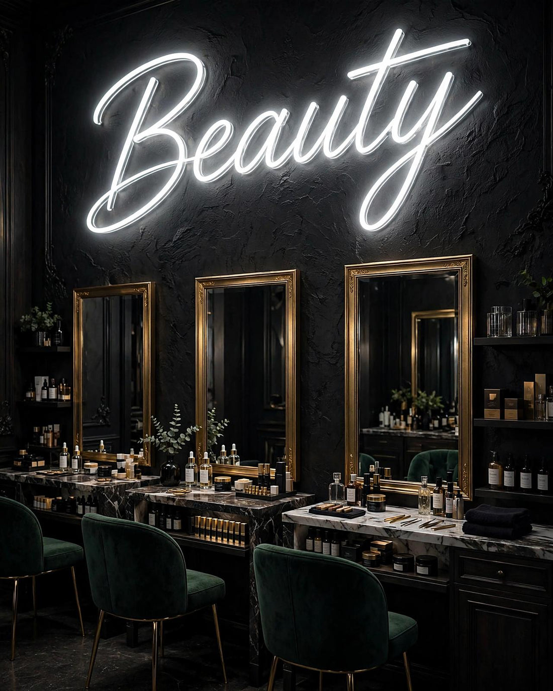 Beauty · LED Neon — Weiß