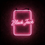 Black Jack · LED Neon — Pink