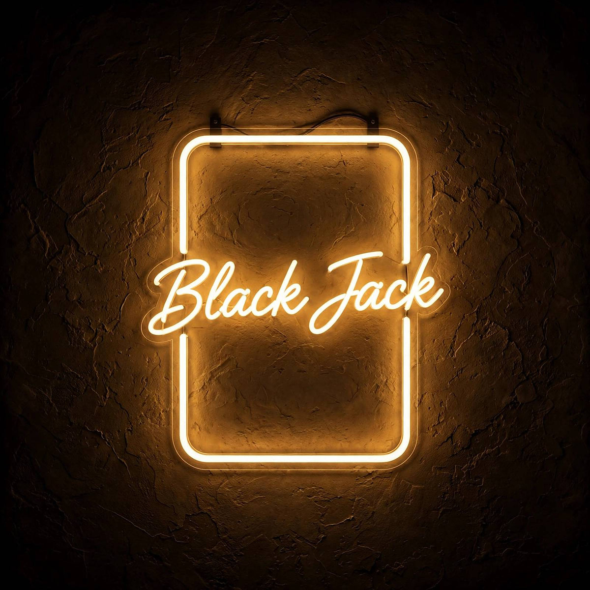 Black Jack · LED Neon — Warmweiß