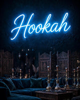 Hookah · LED Neon — Blau