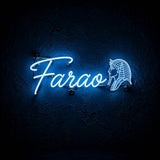 Farao · LED Neon — Blau