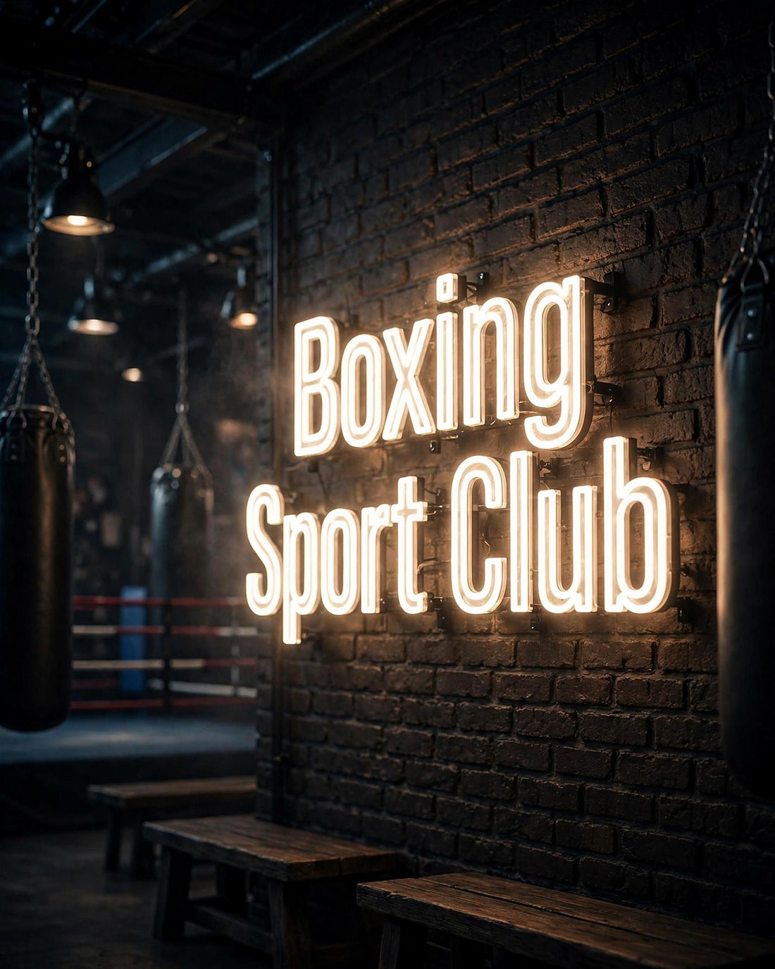 Boxing Sport Club · LED Neon