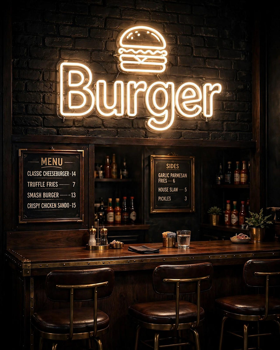 Burger · LED Neon