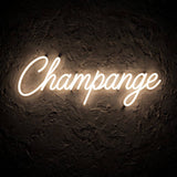 Champange · LED Neon — Warmweiß