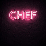 Chef · LED Neon — Pink