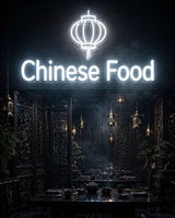 Chinese Food · LED Neon — Weiß