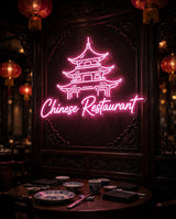 Chinese Restaurant · LED Neon — Pink