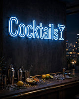 Cocktails · LED Neon — Blau
