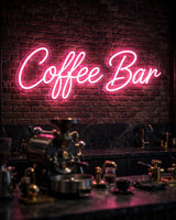 Coffee Bar · LED Neon — Pink