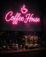 Coffee House · LED Neon — Pink