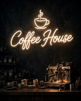 Coffee House · LED Neon — Warmweiß