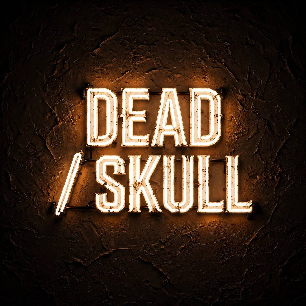 Dead Skull · LED Neon — Warmweiß