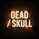 Dead Skull · LED Neon — Warmweiß