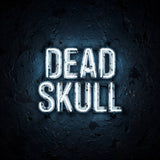 Dead Skull · LED Neon — Weiß
