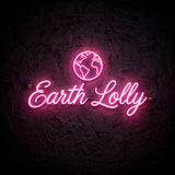 Earth Lolly · LED Neon — Pink