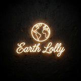 Earth Lolly · LED Neon — Warmweiß