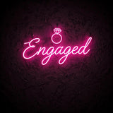 Engaged · LED Neon — Pink