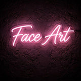 Face Art · LED Neon — Pink
