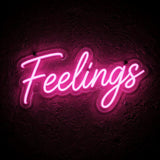 Feelings · LED Neon — Pink