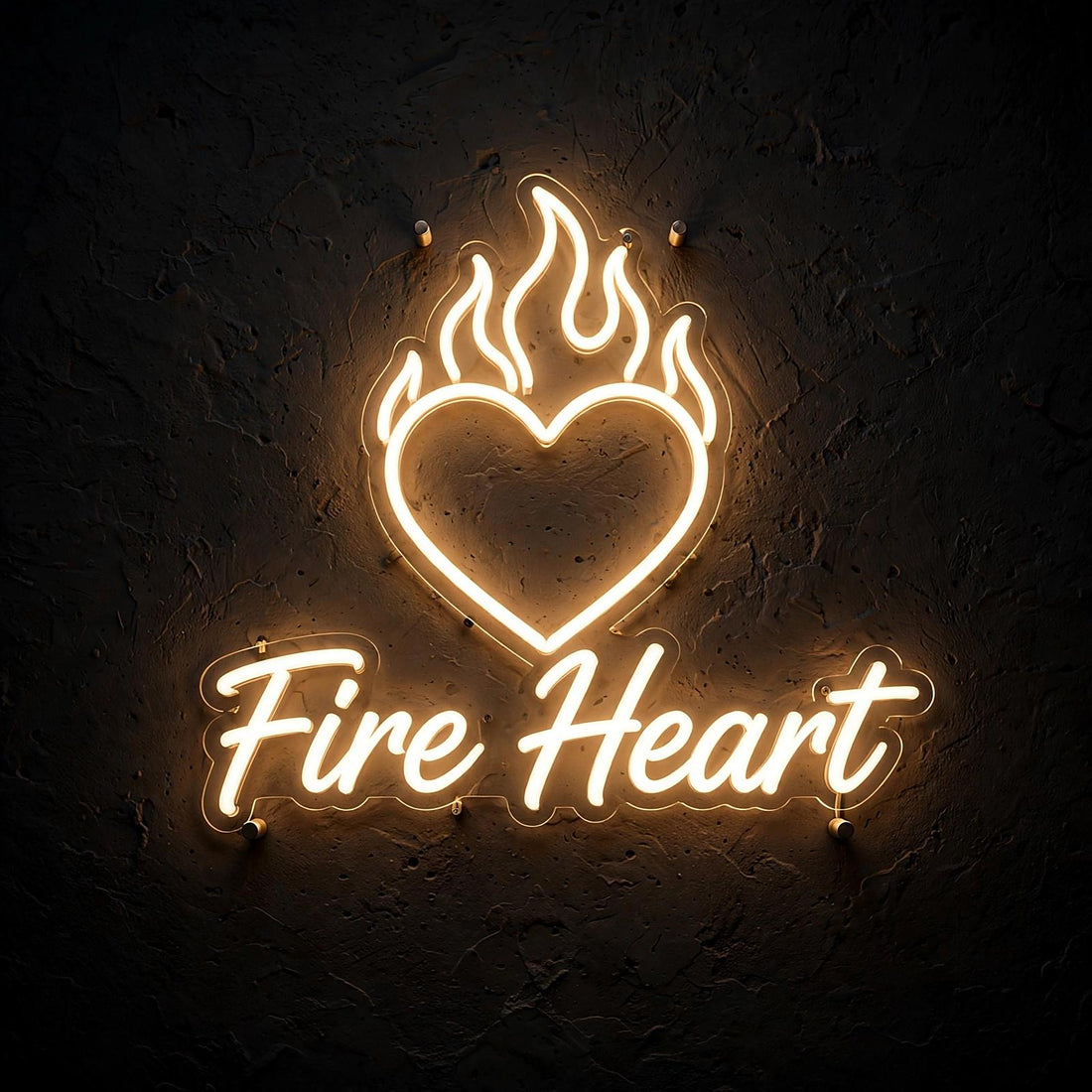 Fire Heart · LED Neon