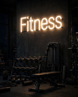 Fitness · LED Neon — Warmweiß