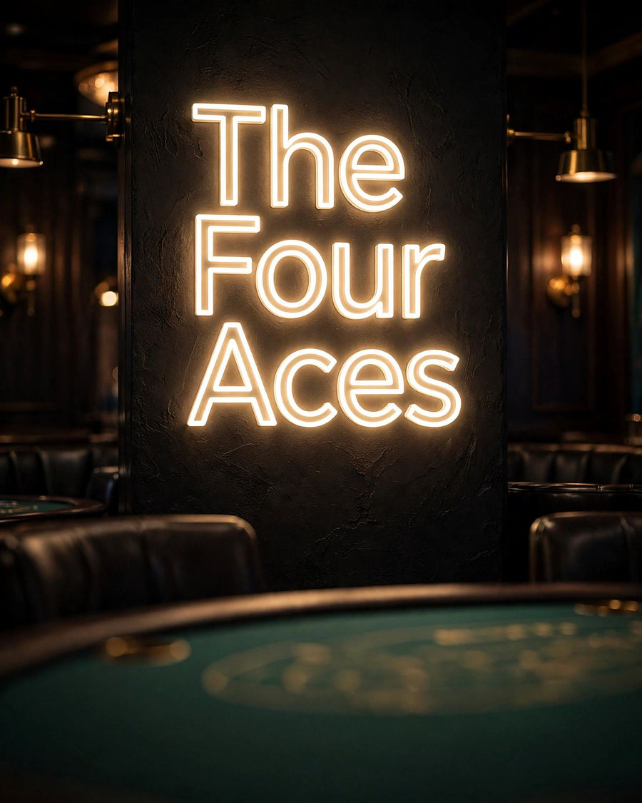 The Four Aces · LED Neon