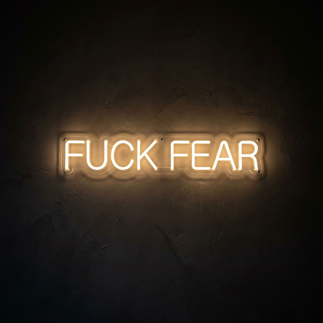 FUCK FEAR · LED Neon