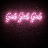 Girls Girls Girls · LED Neon — Pink