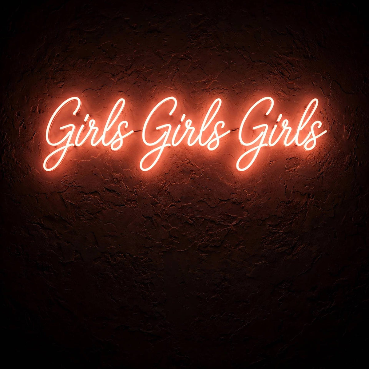 Girls Girls Girls · LED Neon — Warmweiß