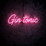 Gin tonic · LED Neon — Pink