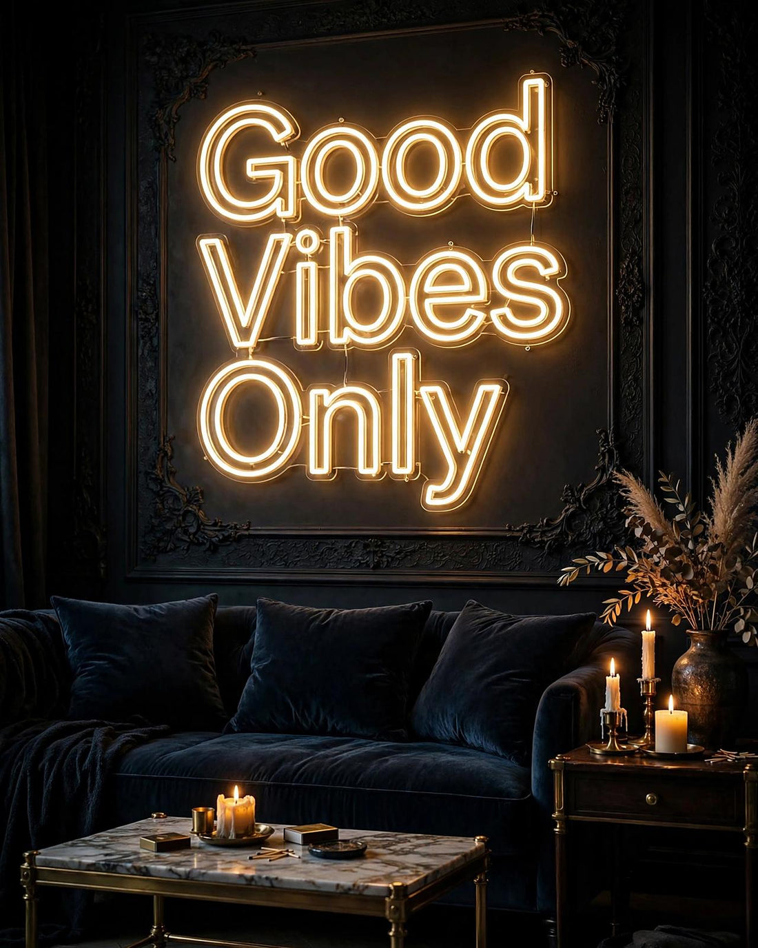 Good Vibes Only · LED Neon