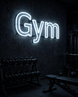 Gym · LED Neon — Weiß