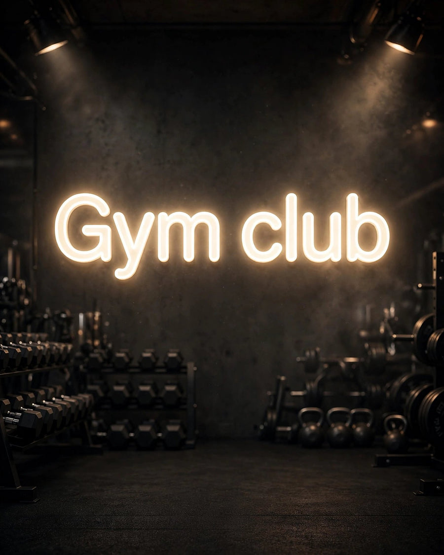 Gym club · LED Neon