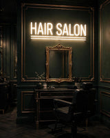 Hair salon · LED Neon — Warmweiß