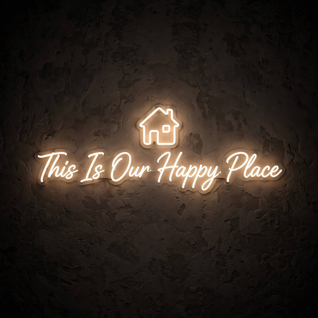 This Is Our Happy Place · LED Neon