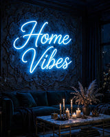 Home Vibes · LED Neon — Blau