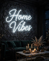Home Vibes · LED Neon — Weiß