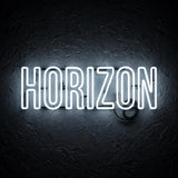 Horizon · LED Neon — Weiß