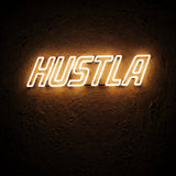 Hustla · LED Neon — Warmweiß