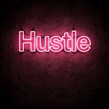 Hustle · LED Neon — Pink