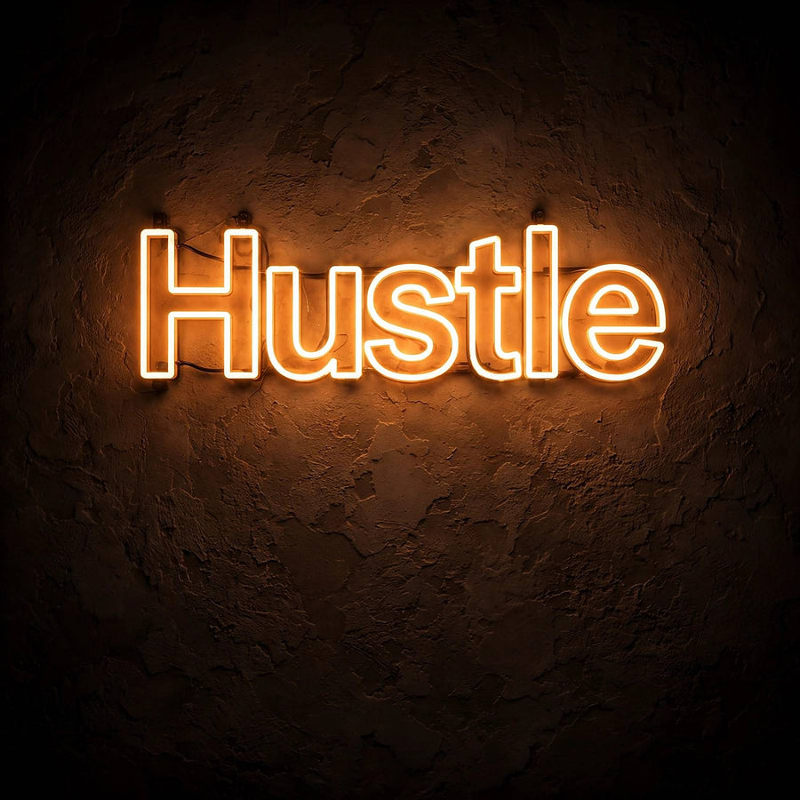 Hustle · LED Neon