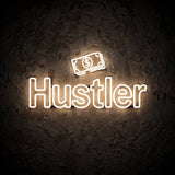 Hustler · LED Neon — Warmweiß