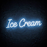 Ice Cream · LED Neon — Blau