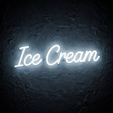 Ice Cream · LED Neon — Weiß
