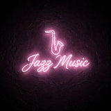 Jazz Music · LED Neon — Pink