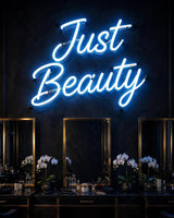 Just Beauty · LED Neon — Blau