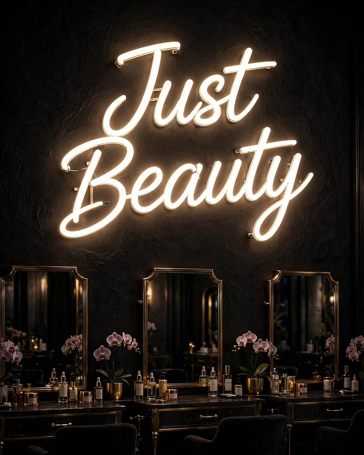 Just Beauty · LED Neon — Warmweiß