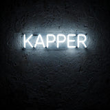 Kapper · LED Neon — Weiß