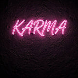 Karma · LED Neon — Pink